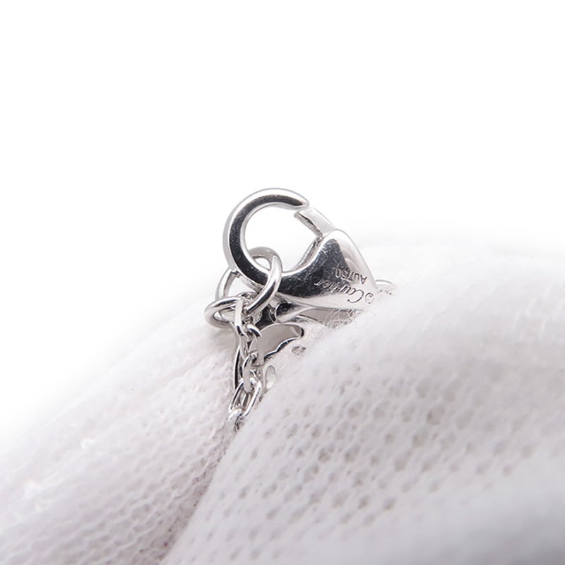 カルティエ ネックレス ダムール SM スモールモデル ダイヤモンド 1P 0.09ct K18WGホワイトゴールド B7215900 Cartier ペンダント