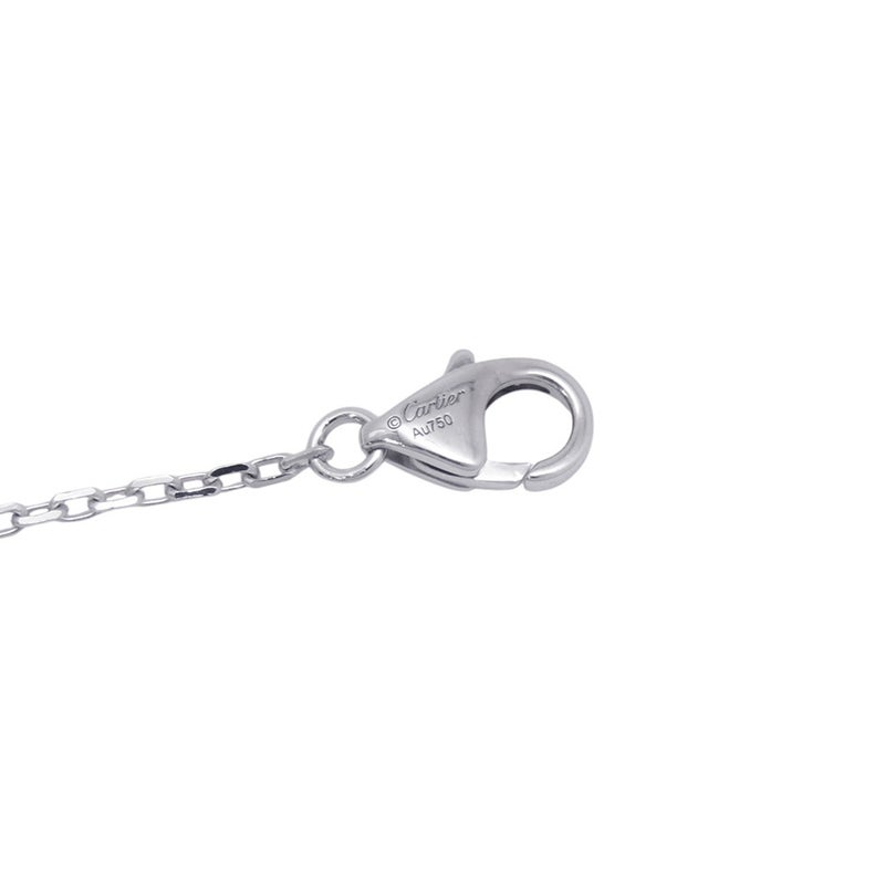 カルティエ ネックレス ダムール SM スモールモデル ダイヤモンド 1P 0.09ct K18WGホワイトゴールド B7215900 Cartier ペンダント