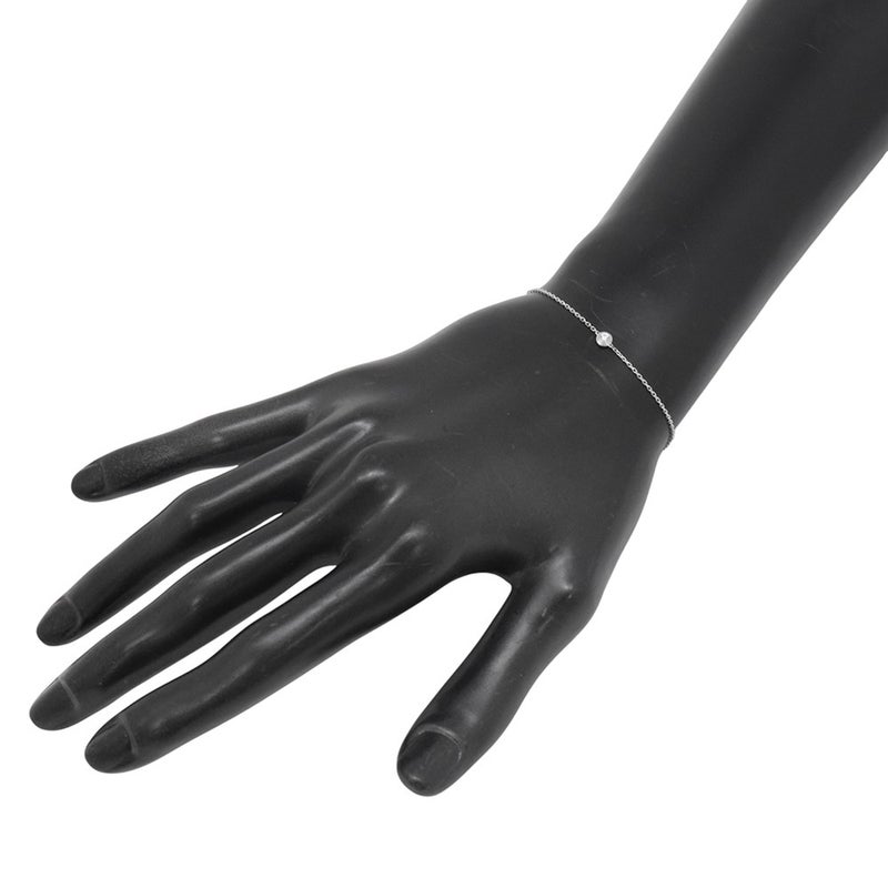 カルティエ ブレスレット ダムールXS ミニモデル ダイヤモンド 1P 0.04ct K18WGホワイトゴールド B6045517 Cartier