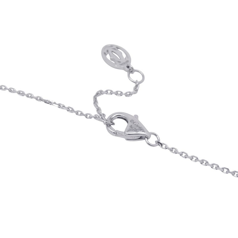 カルティエ ブレスレット ダムールXS ミニモデル ダイヤモンド 1P 0.04ct K18WGホワイトゴールド B6045517 Cartier