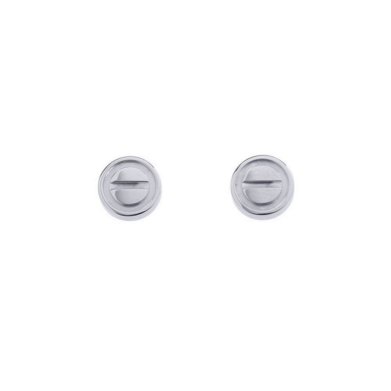 カルティエ ピアス Love stud ラブ イヤリング K18WGホワイトゴールド B8301256 Cartier ジュエリー アクセサリー