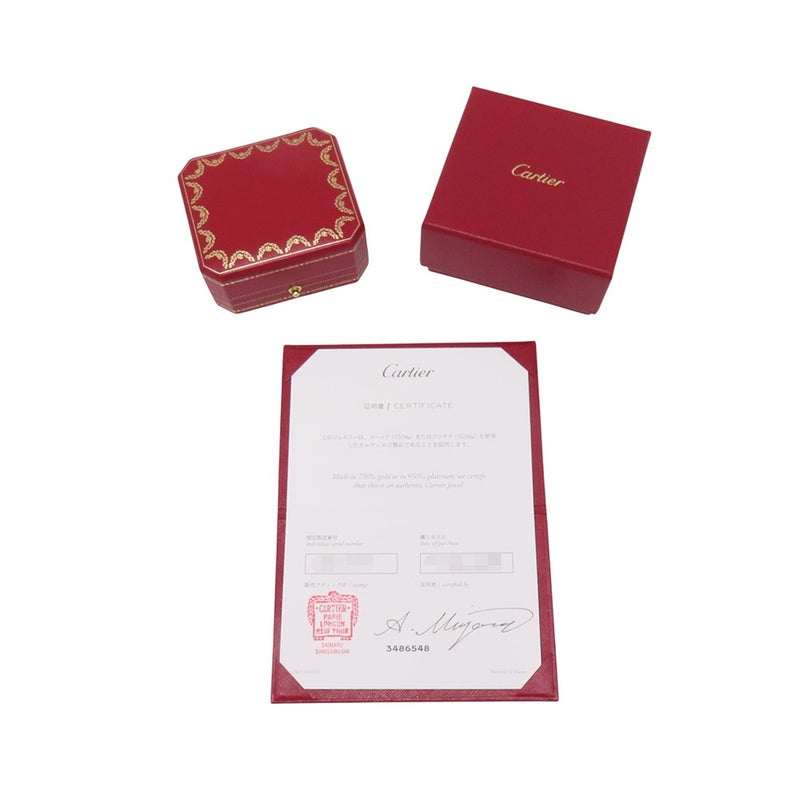 カルティエ ピアス Love stud ラブ イヤリング K18WGホワイトゴールド B8301256 Cartier ジュエリー アクセサリー