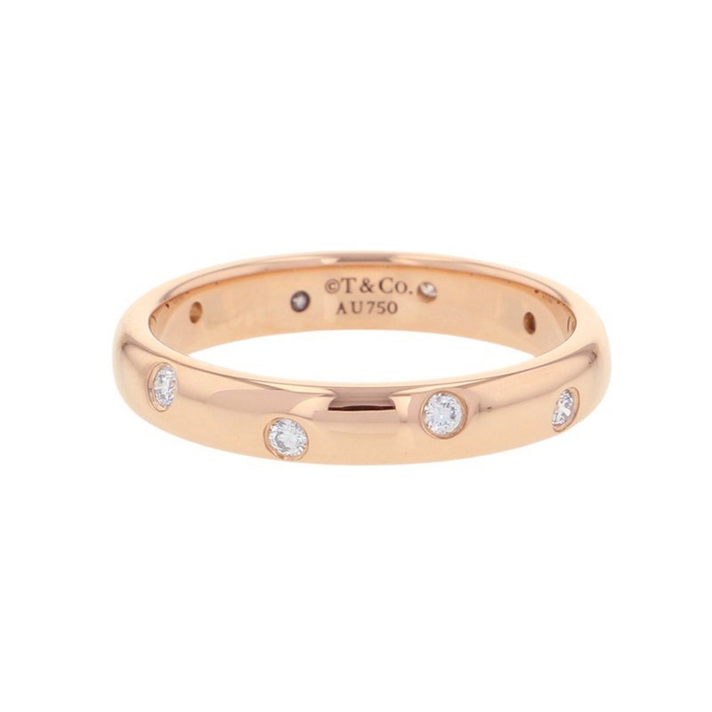 ティファニー リング ドッツ ダイヤモンド 10P K18PGピンクゴールド リングサイズ約6号 Tiffany&Co. 指輪 ジュエリー