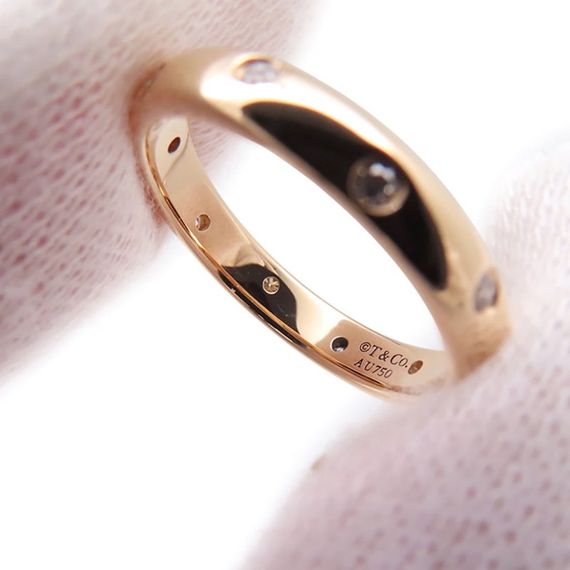 ティファニー リング ドッツ ダイヤモンド 10P K18PGピンクゴールド リングサイズ約6号 Tiffany&Co. 指輪 ジュエリー
