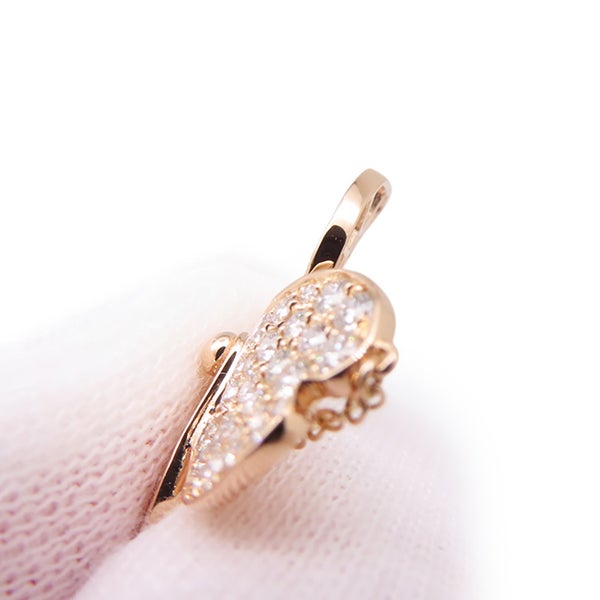 ティファニー ネックレス ペーパー フラワー ローズカット ダイヤモンド パヴェダイヤ K18PGピンクゴールド Tiffany&Co. ペンダント