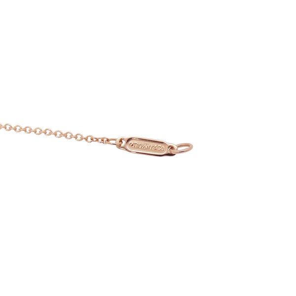 ティファニー ネックレス ペーパー フラワー ローズカット ダイヤモンド パヴェダイヤ K18PGピンクゴールド Tiffany&Co. ペンダント