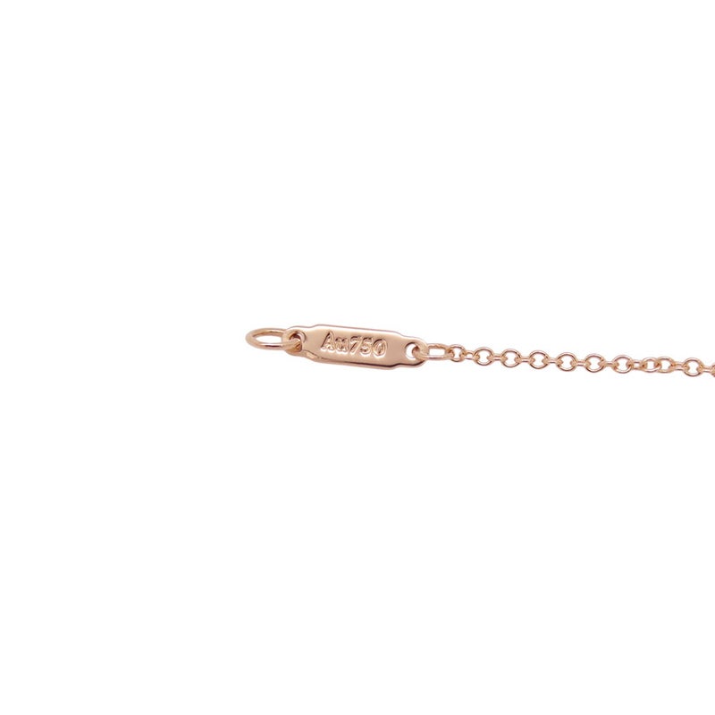 ティファニー ネックレス ペーパー フラワー ローズカット ダイヤモンド パヴェダイヤ K18PGピンクゴールド Tiffany&Co. ペンダント