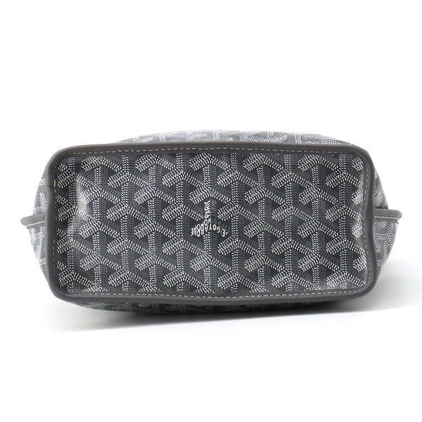 ゴヤール トートバッグ アンジュ ミニ リバーシブル PVC ANJCROMINCG51TY51P GOYARD ポーチ付き