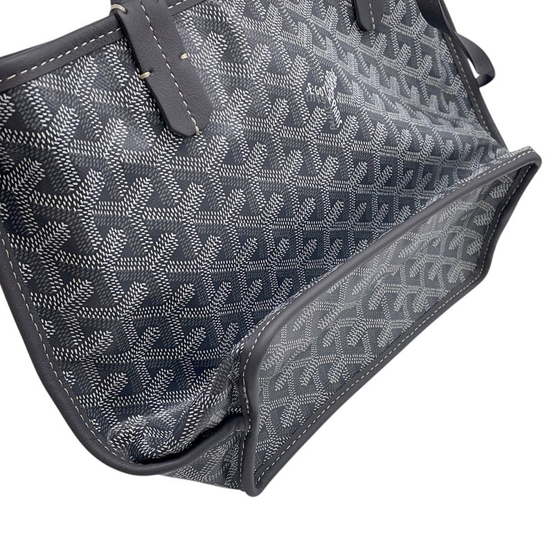 ゴヤール トートバッグ アンジュ ミニ リバーシブル PVC ANJCROMINCG51TY51P GOYARD ポーチ付き