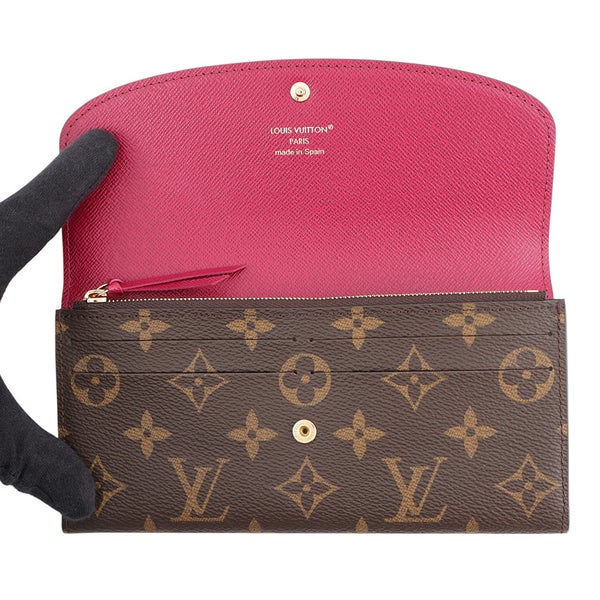 ルイヴィトン 長財布 モノグラム ポルトフォイユ・エミリー M60697 LOUIS VUITTON ヴィトン 財布