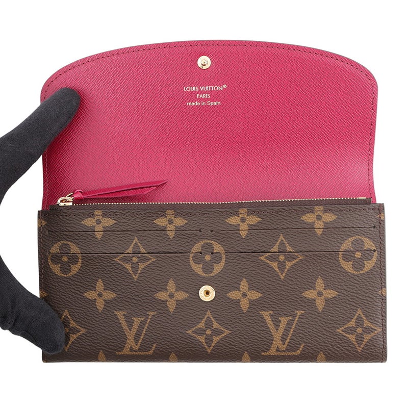 ルイヴィトン 長財布 モノグラム ポルトフォイユ・エミリー M60697 LOUIS VUITTON ヴィトン 財布