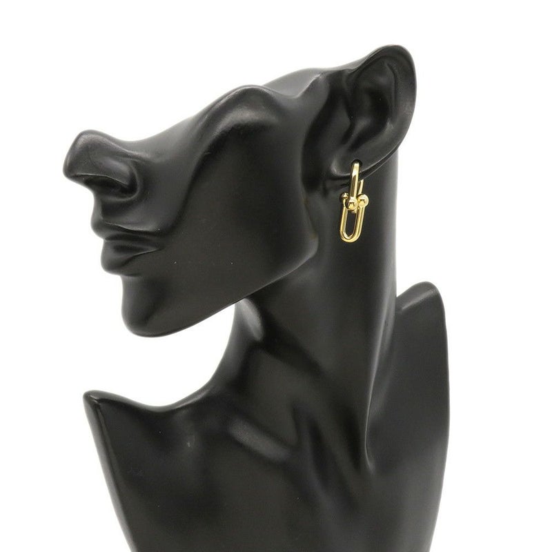 ティファニー ピアス ハードウェア ミディアム リンク ピアス K18YG 73584531 Tiffany&Co. ジュエリー