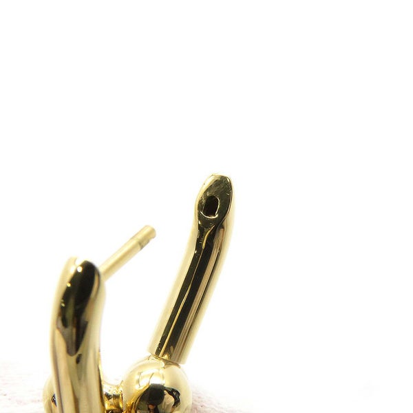 ティファニー ピアス ハードウェア ミディアム リンク ピアス K18YG 73584531 Tiffany&Co. ジュエリー