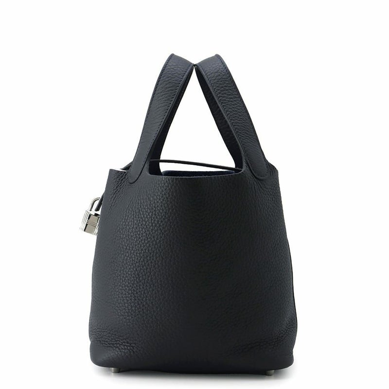 エルメス ハンドバッグ ピコタンロックPM キャバン/シルバー金具 トリヨンクレマンス U刻印