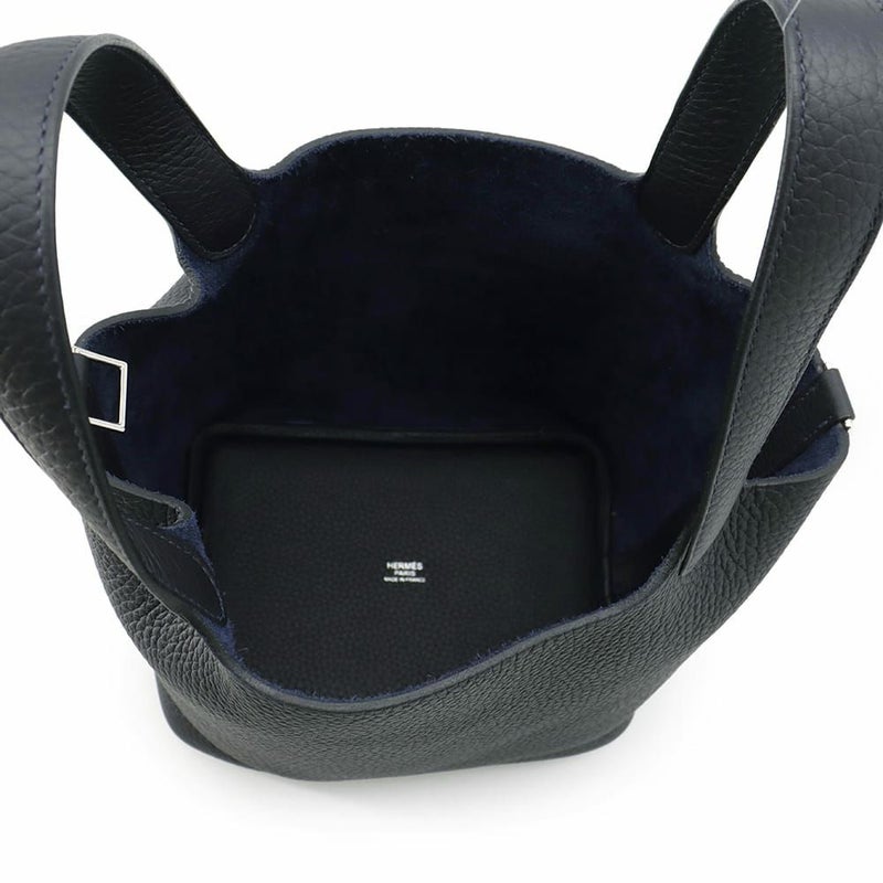 エルメス ハンドバッグ ピコタンロックPM キャバン/シルバー金具 トリヨンクレマンス U刻印