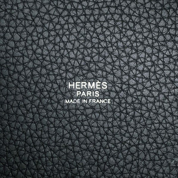 エルメス ハンドバッグ ピコタンロックPM キャバン/シルバー金具 トリヨンクレマンス U刻印