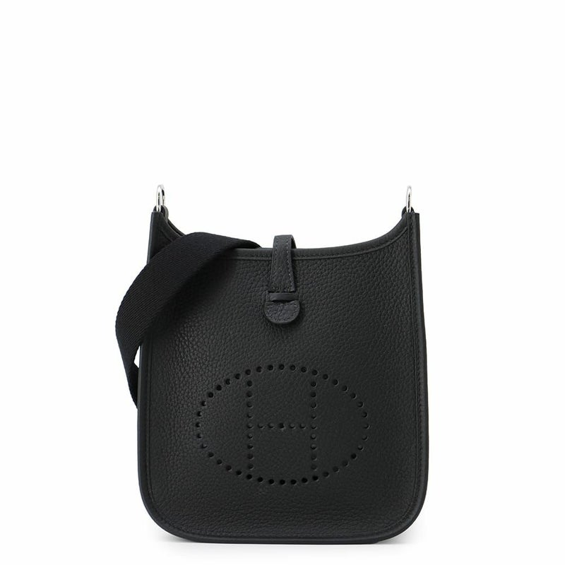 エルメス エブリンTPM アマゾン ブラック/シルバー金具 トリヨンクレマンス K刻印 黒