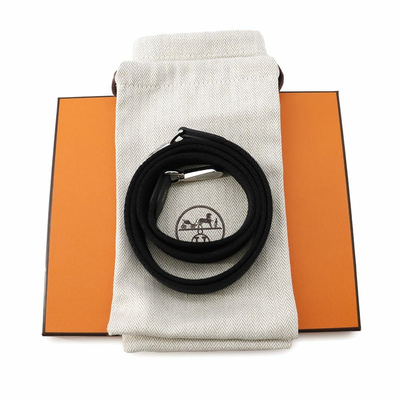 エルメス エブリンTPM アマゾン ブラック/シルバー金具 トリヨンクレマンス K刻印 黒