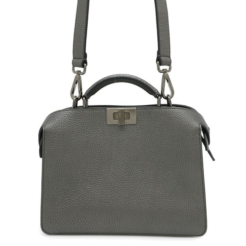 フェンディ ハンドバッグ ピーカブー アイシーユー ミニ レザー 7VA530 FENDI 2way