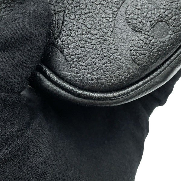 ルイヴィトン チェーンウォレット モノグラム・アンプラント ウォレット オン チェーン・アイビー M82154 黒 ブラック 2way