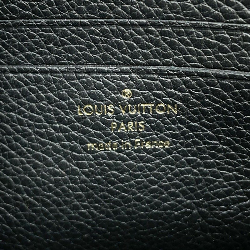 ルイヴィトン チェーンウォレット モノグラム・アンプラント ウォレット オン チェーン・アイビー M82154 黒 ブラック 2way