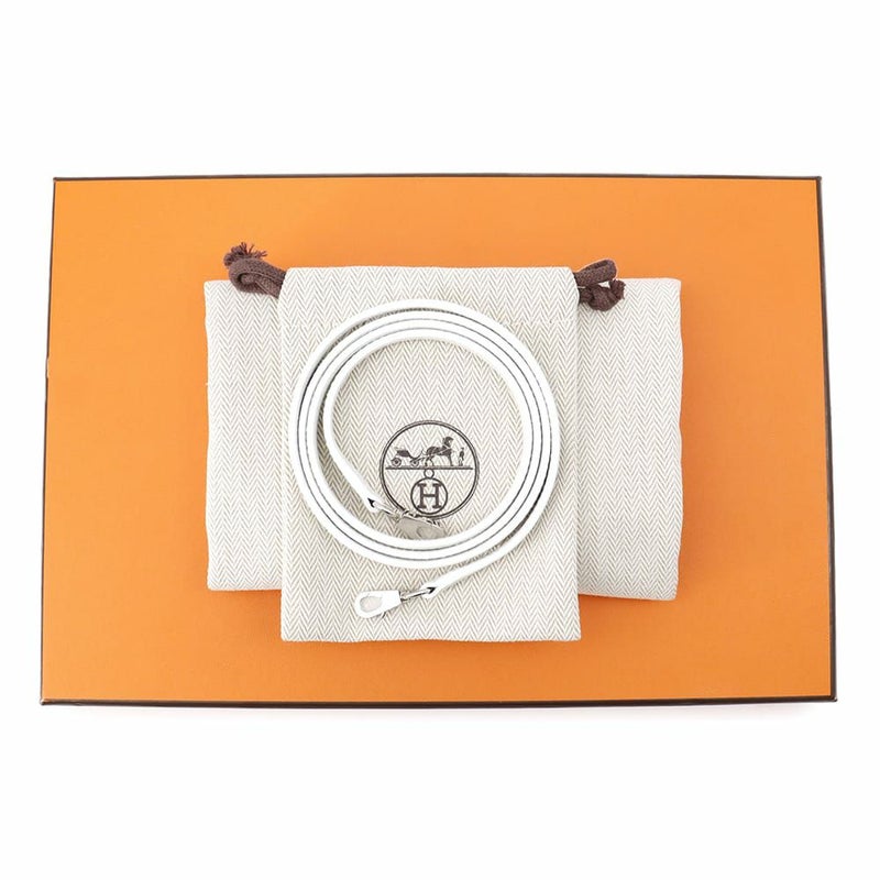 エルメス ボリード1923 ミニ ニューホワイト/シルバー金具 エバーカラー K刻印 HERMES 2wayショルダー 白