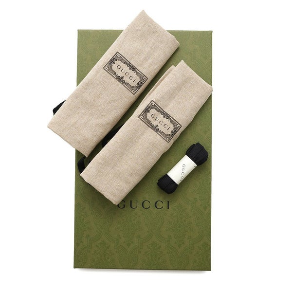 グッチ スニーカー スクリーナー GGスプリーム メンズサイズ9 1/2 763525 GUCCI 靴 黒