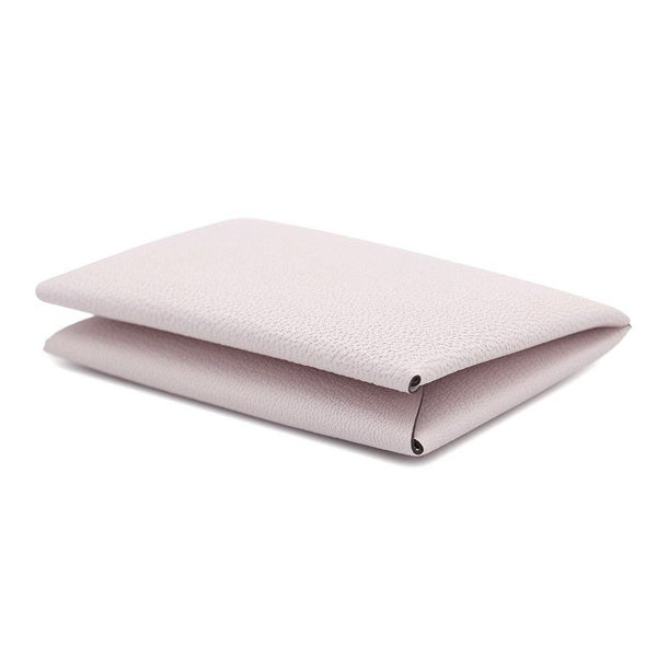 エルメス カードケース カルヴィ モーヴペール/シルバー金具 シェブルミゾル W刻印 HERMES 名刺入れ シェーブル