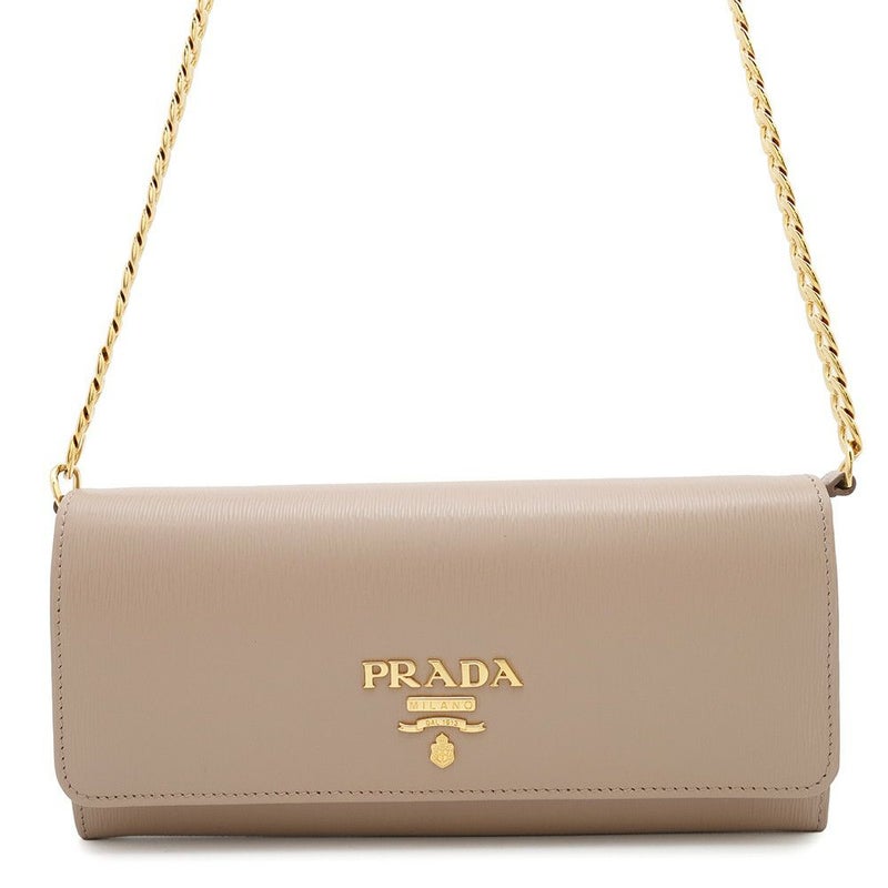 プラダ チェーンウォレット レザー 1MT290 PRADA 財布