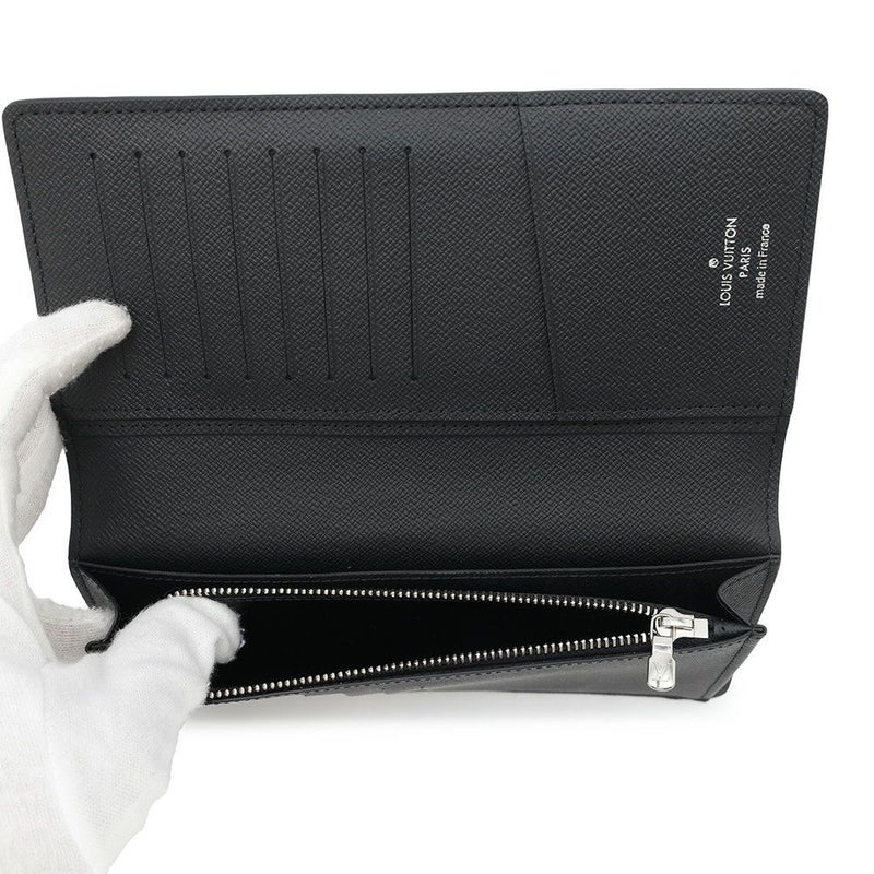 ルイヴィトン 長財布 モノグラム・エクリプス ポルトフォイユ・ブラザ NM M81752 ルーム・ウィズ・ア・ビュー ブラック 黒