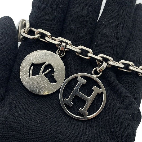 エルメス キーホルダー ブルロック アミュレット4 カデナ ホース H ドッグ モチーフ HERMES チャーム