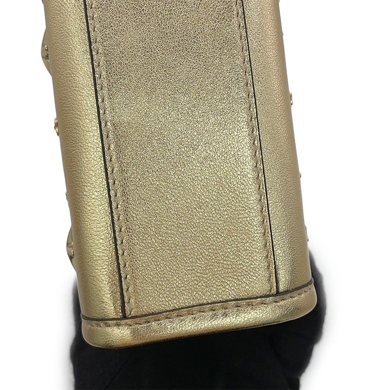 ジミーチュウ ハンドバッグ N/S ミニ トート スター カーフレザー ラインストーン MININSTOTEAUR JIMMY CHOO 2way