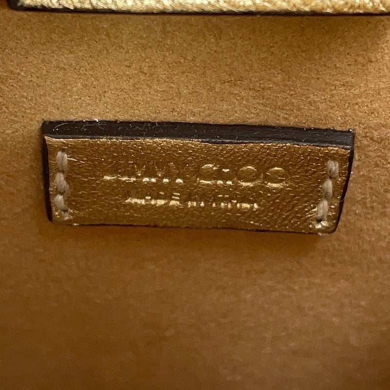 ジミーチュウ ハンドバッグ N/S ミニ トート スター カーフレザー ラインストーン MININSTOTEAUR JIMMY CHOO 2way