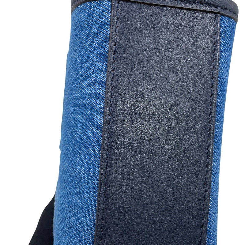 ジミーチュウ ハンドバッグ ミニ トート キャンバス レザー JIMMY CHOO 2way