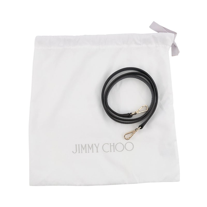 ジミーチュウ ハンドバッグ ミニ トート キャンバス レザー JIMMY CHOO 2way