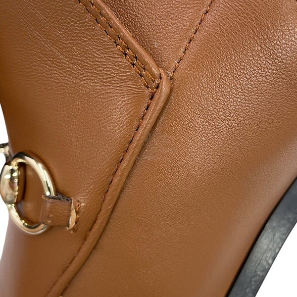 グッチ ブーツ ヨルダーン ナッパレザー レディースサイズ39 827860 GUCCI 靴
