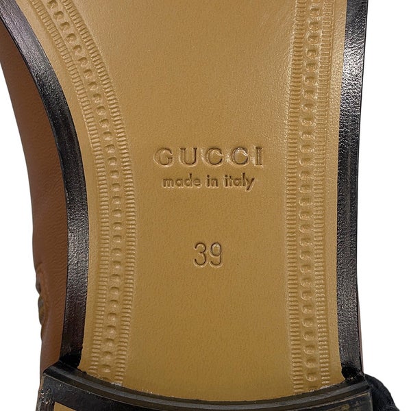 グッチ ブーツ ヨルダーン ナッパレザー レディースサイズ39 827860 GUCCI 靴