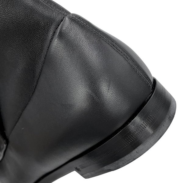 グッチ ブーツ ヨルダーン ナッパレザー レディースサイズ39 827860 GUCCI 靴 黒