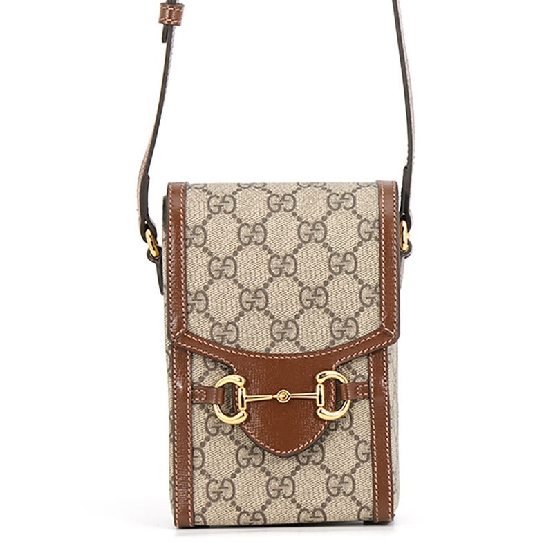 グッチ ショルダーバッグ GGスプリーム ホースビット 1955 ミニバッグ 625615 GUCCI アウトレット品