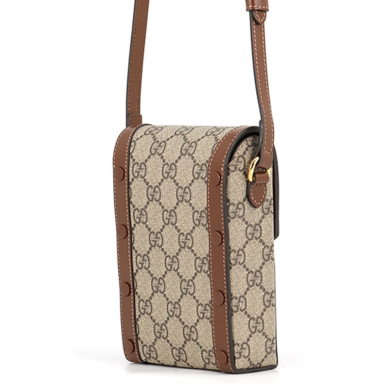 グッチ ショルダーバッグ GGスプリーム ホースビット 1955 ミニバッグ 625615 GUCCI アウトレット品