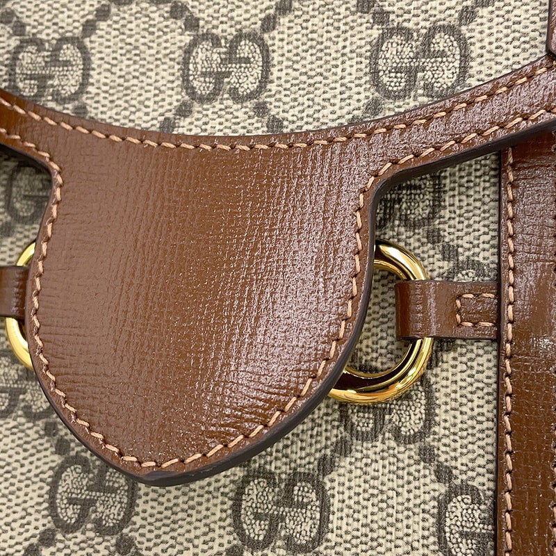 グッチ ショルダーバッグ GGスプリーム ホースビット 1955 ミニバッグ 625615 GUCCI アウトレット品