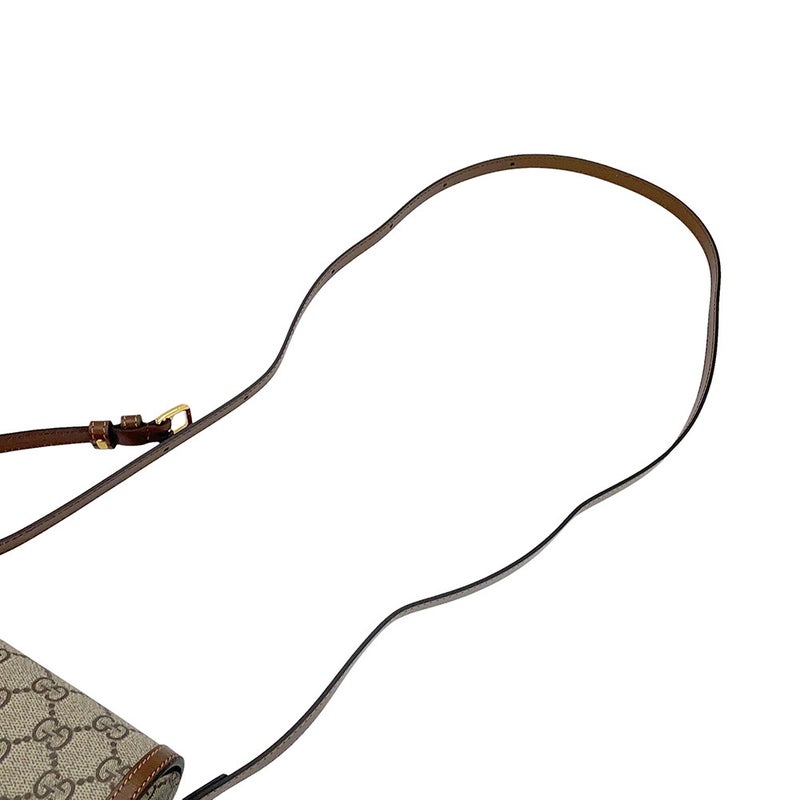 グッチ ショルダーバッグ GGスプリーム ホースビット 1955 ミニバッグ 625615 GUCCI アウトレット品