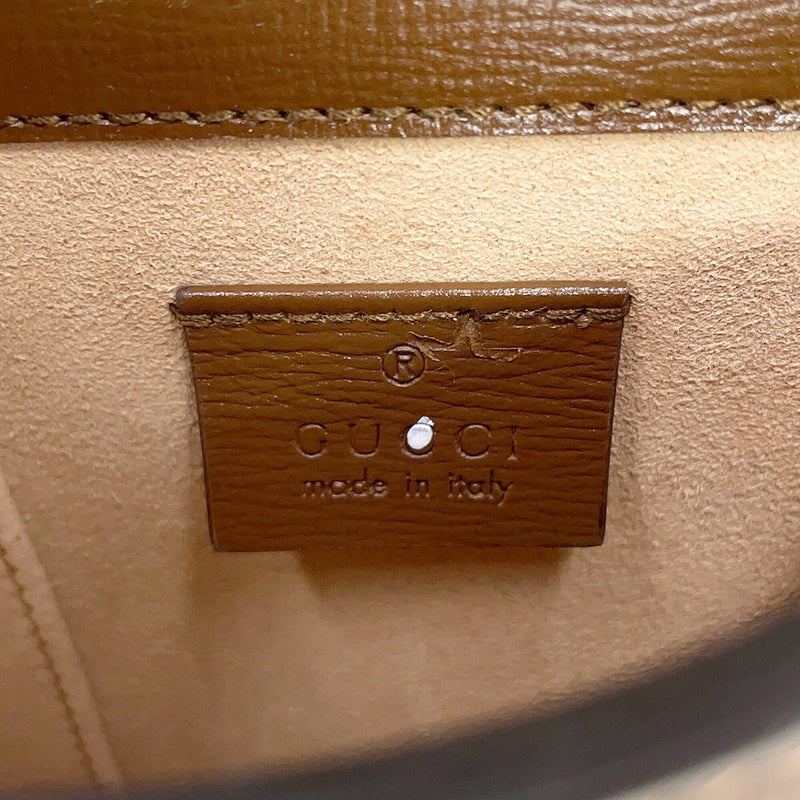 グッチ ショルダーバッグ GGスプリーム ホースビット 1955 ミニバッグ 625615 GUCCI アウトレット品