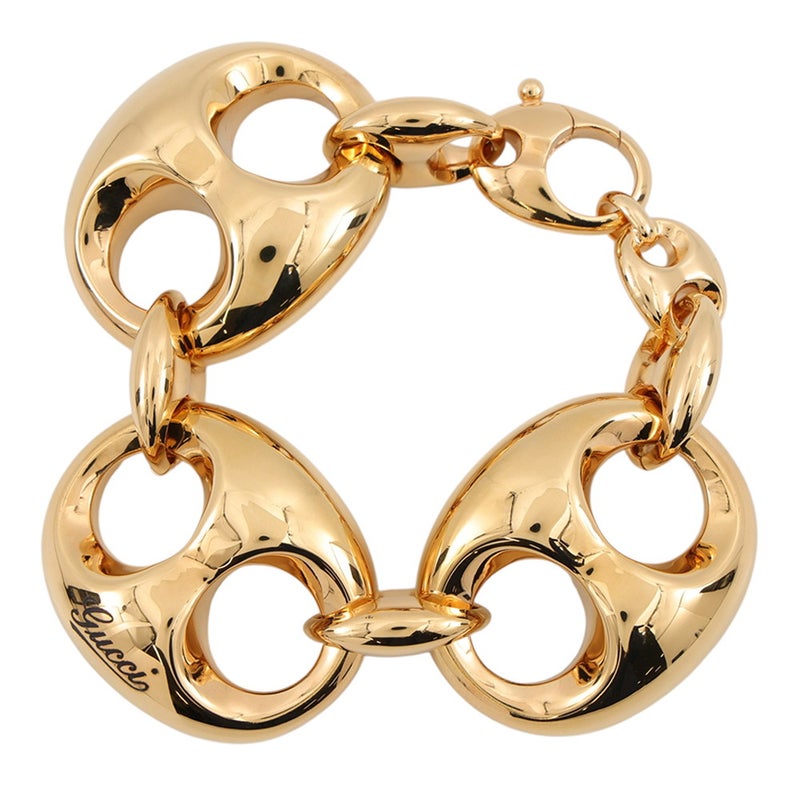 グッチ ブレスレット ロゴ マリーン ブレス メタル サイズL GUCCI アクセサリー
