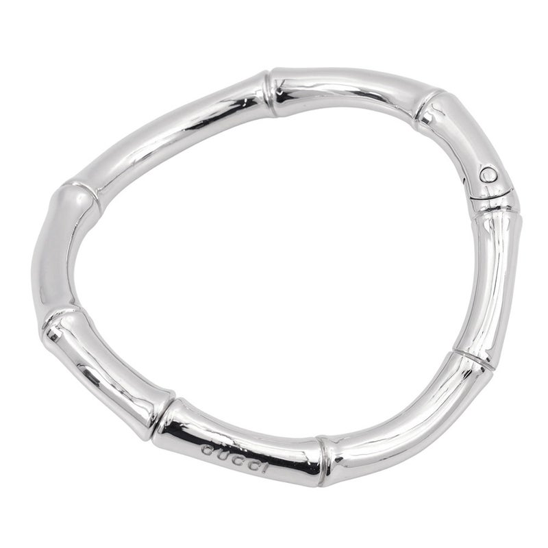グッチ ネックレス バンブー チョーカー メタル 830680 GUCCI アクセサリー