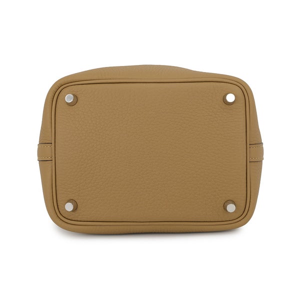 エルメス ハンドバッグ ピコタンロックPM デュンヌ/シルバー金具 トリヨンクレマンス G刻印 HERMES