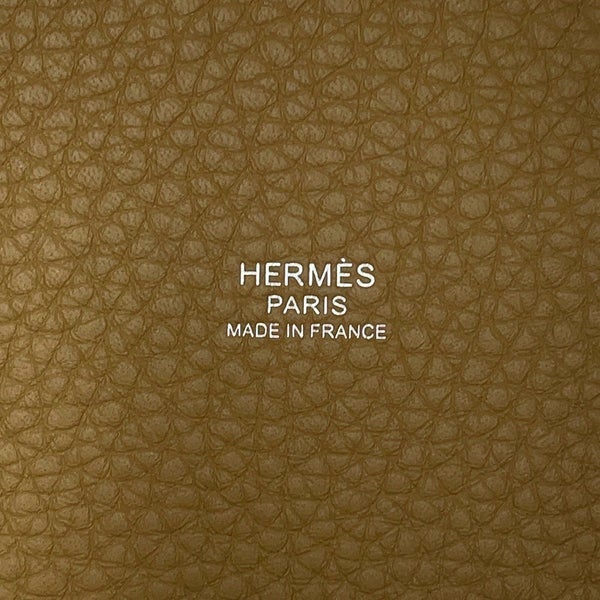 エルメス ハンドバッグ ピコタンロックPM デュンヌ/シルバー金具 トリヨンクレマンス G刻印 HERMES