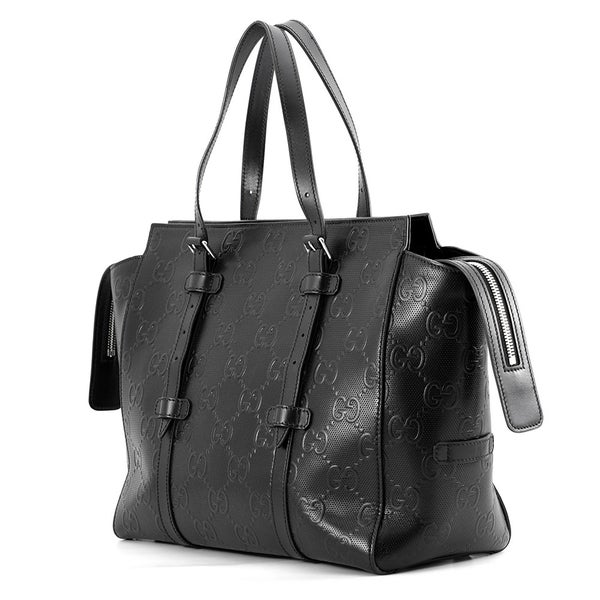 グッチ トートバッグ GGエンボス レザー 625774 GUCCI バッグ 黒