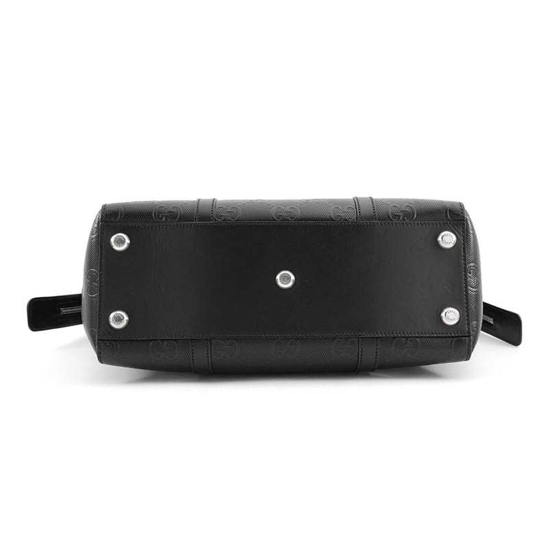 グッチ トートバッグ GGエンボス レザー 625774 GUCCI バッグ 黒
