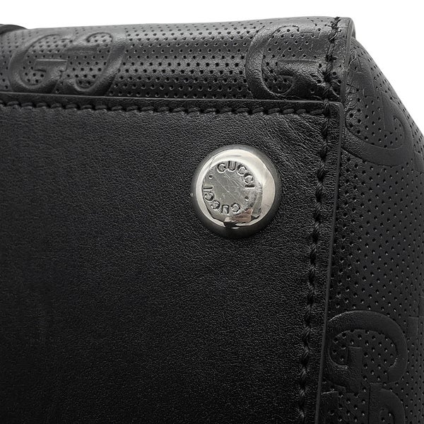 グッチ トートバッグ GGエンボス レザー 625774 GUCCI バッグ 黒